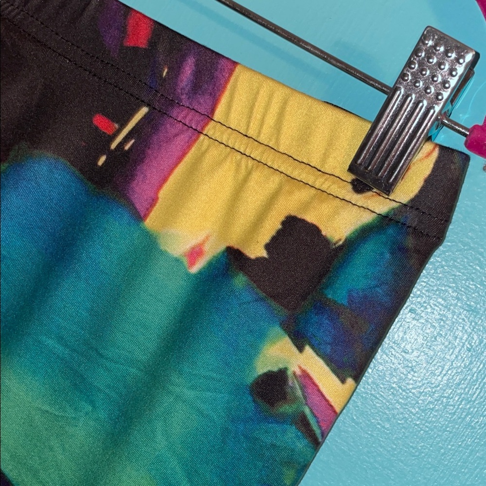 Colorful Abstract Print Two-Piece Set - Picture 4 of 11
